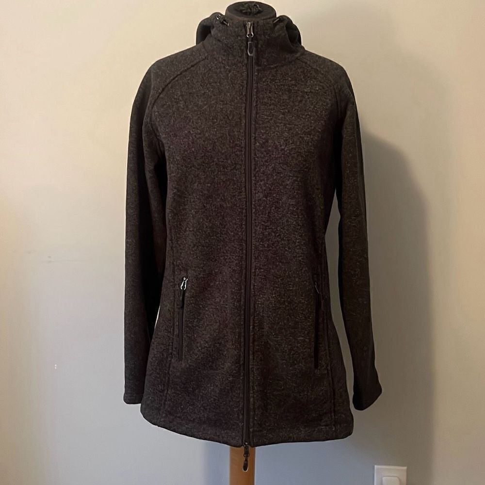 New Balance Charcoal Women's Full-Zip Jacket